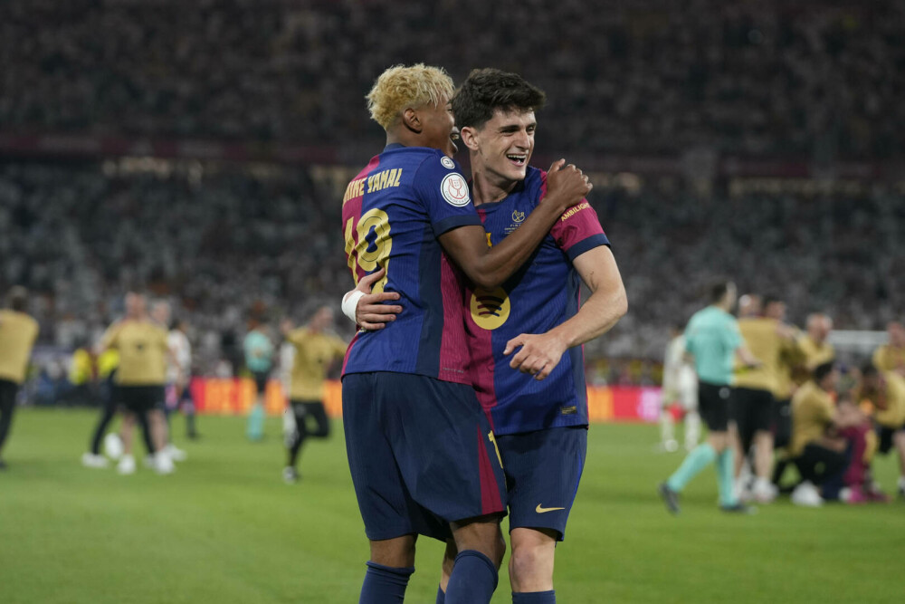 FC Barcelona a câştigat Cupa Spaniei pentru a 32-a oară. A învins cu 3-2 după prelungiri pe Real Madrid. FOTO - Imaginea 1