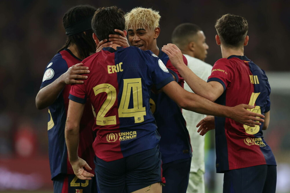 FC Barcelona a câştigat Cupa Spaniei pentru a 32-a oară. A învins cu 3-2 după prelungiri pe Real Madrid. FOTO - Imaginea 5