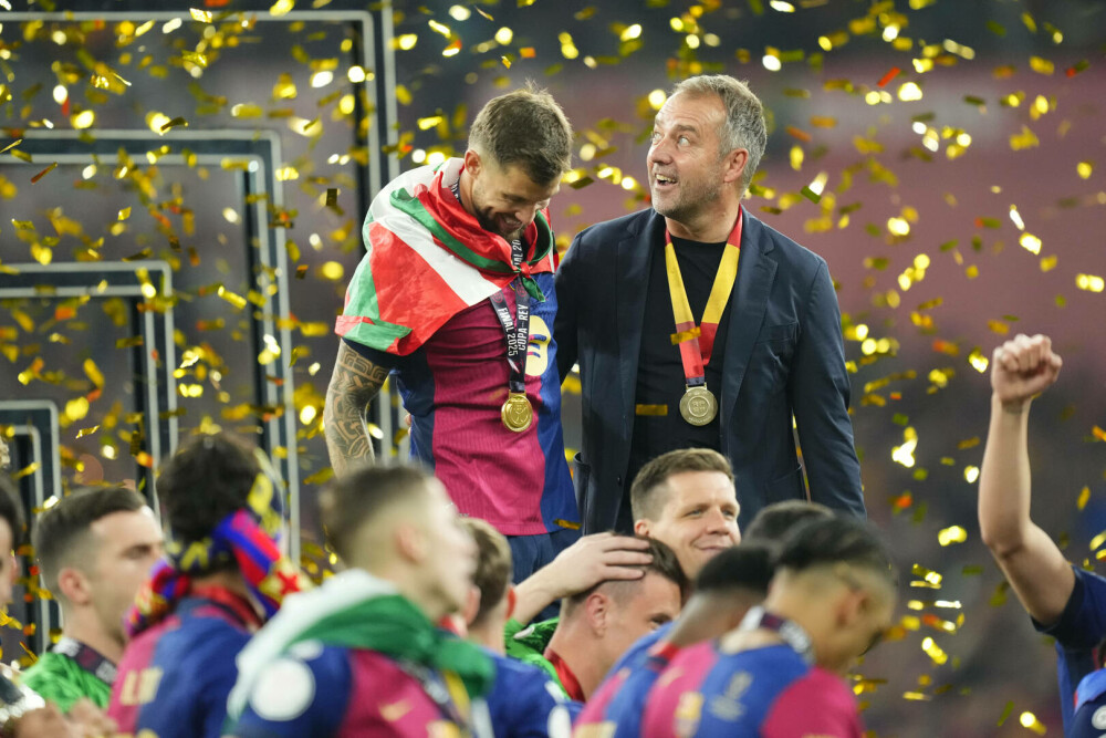 FC Barcelona a câştigat Cupa Spaniei pentru a 32-a oară. A învins cu 3-2 după prelungiri pe Real Madrid. FOTO - Imaginea 10