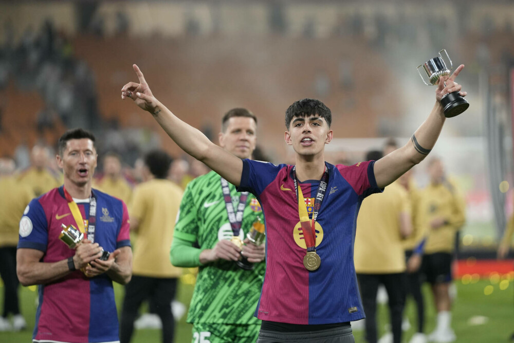 FC Barcelona a câştigat Cupa Spaniei pentru a 32-a oară. A învins cu 3-2 după prelungiri pe Real Madrid. FOTO - Imaginea 17