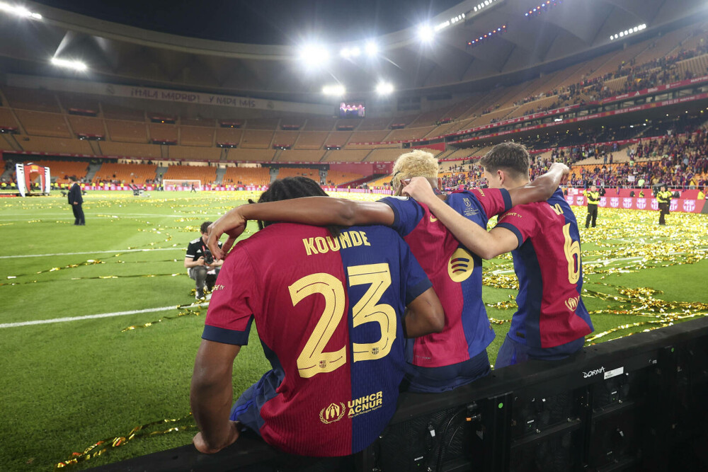 FC Barcelona a câştigat Cupa Spaniei pentru a 32-a oară. A învins cu 3-2 după prelungiri pe Real Madrid. FOTO - Imaginea 23