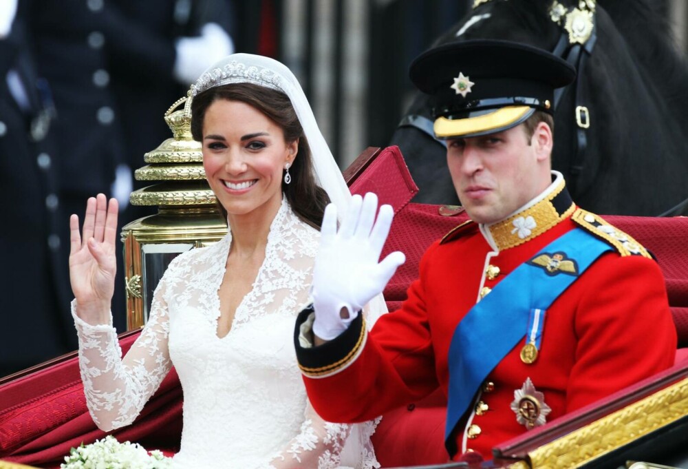 Modul inedit prin care Prințul William și Kate vor sărbători 14 ani de la nuntă. Imagini de colecție de la celebrul eveniment - Imaginea 13