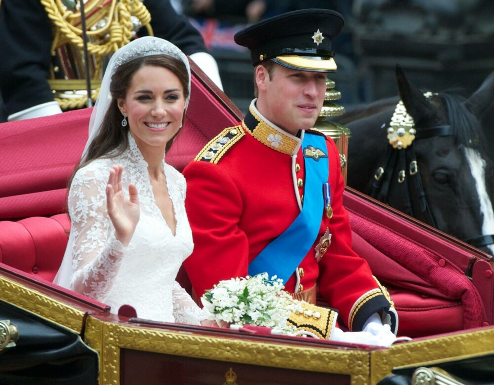 Modul inedit prin care Prințul William și Kate vor sărbători 14 ani de la nuntă. Imagini de colecție de la celebrul eveniment - Imaginea 23
