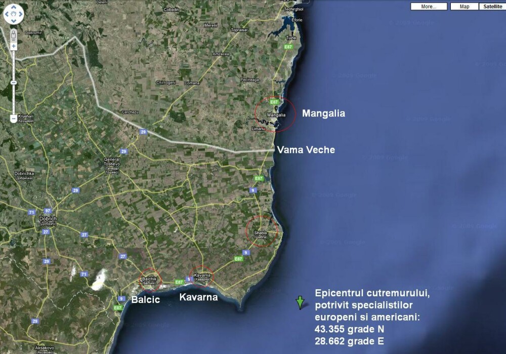 Cutremur cu magnitudinea 5,5 in Marea Neagra, resimtit la Bucuresti!!! - Imaginea 1