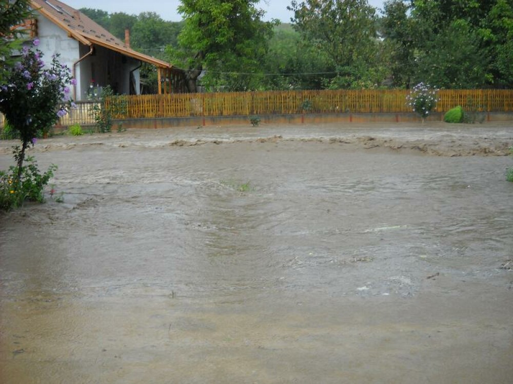 Potop in Harghita! 400 de gospodarii inundate de puhoaie - Imaginea 2