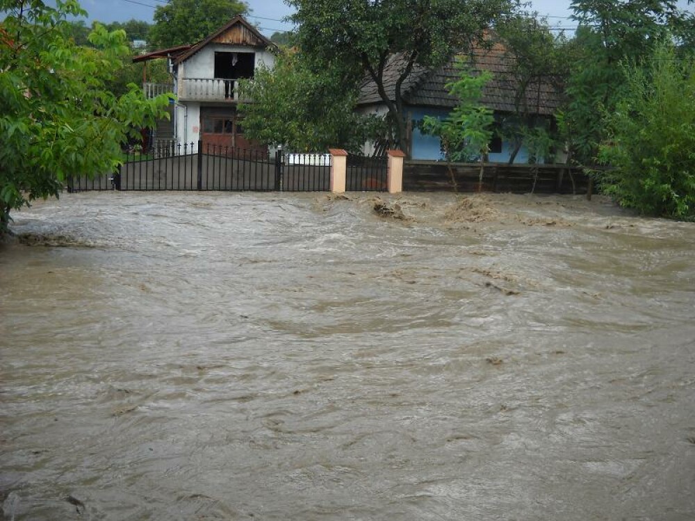 Potop in Harghita! 400 de gospodarii inundate de puhoaie - Imaginea 3