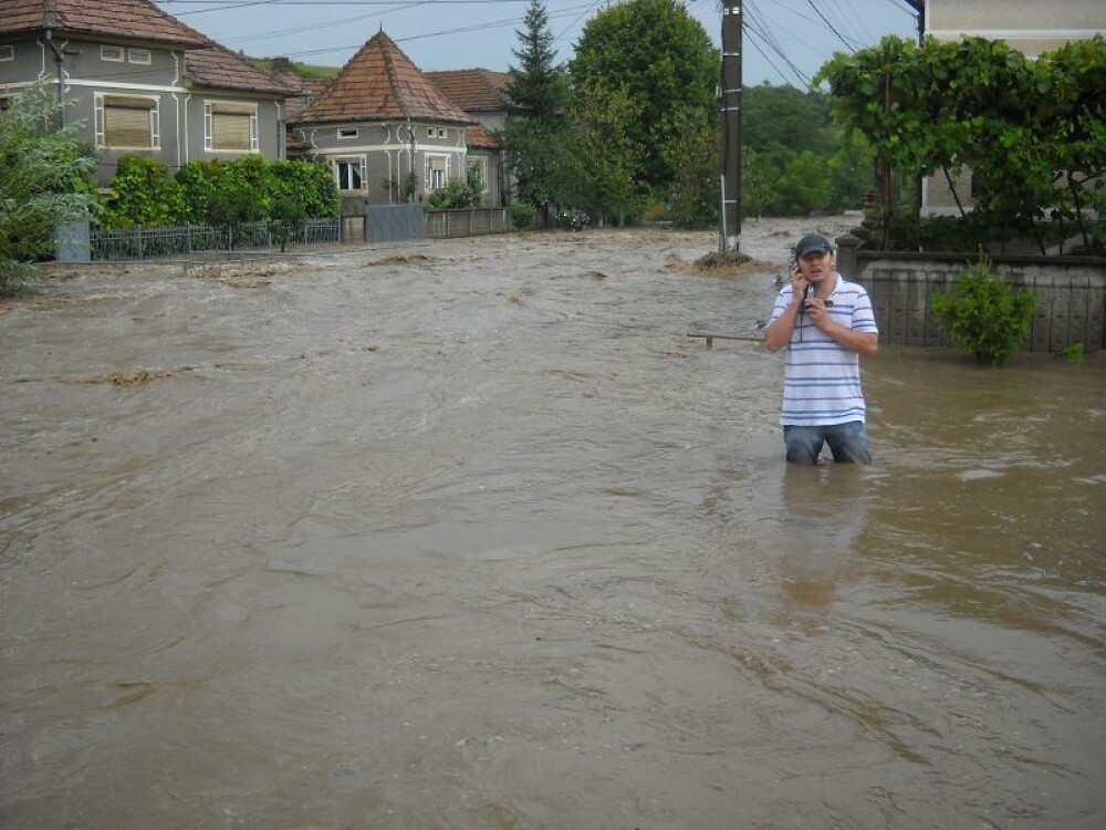 Potop in Harghita! 400 de gospodarii inundate de puhoaie - Imaginea 4