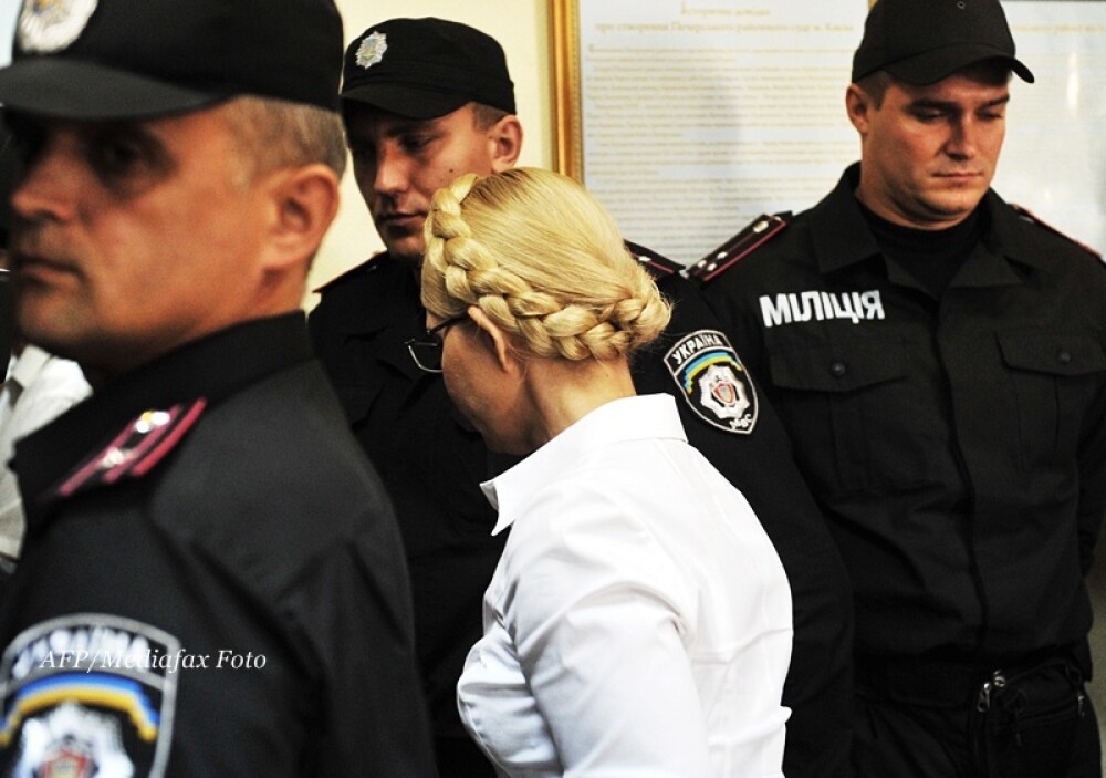 Fostul premier al Ucrainei, Iulia Timosenko, arestata: 