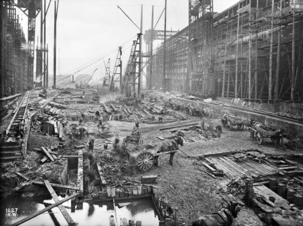 Foto UIMITOARE. Mii de tone de otel si un proiect genial. Vezi pas cu pas constructia Titanicului - Imaginea 1