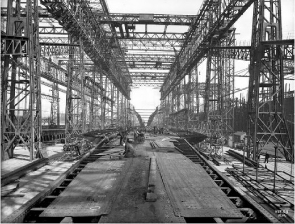 Foto UIMITOARE. Mii de tone de otel si un proiect genial. Vezi pas cu pas constructia Titanicului - Imaginea 2