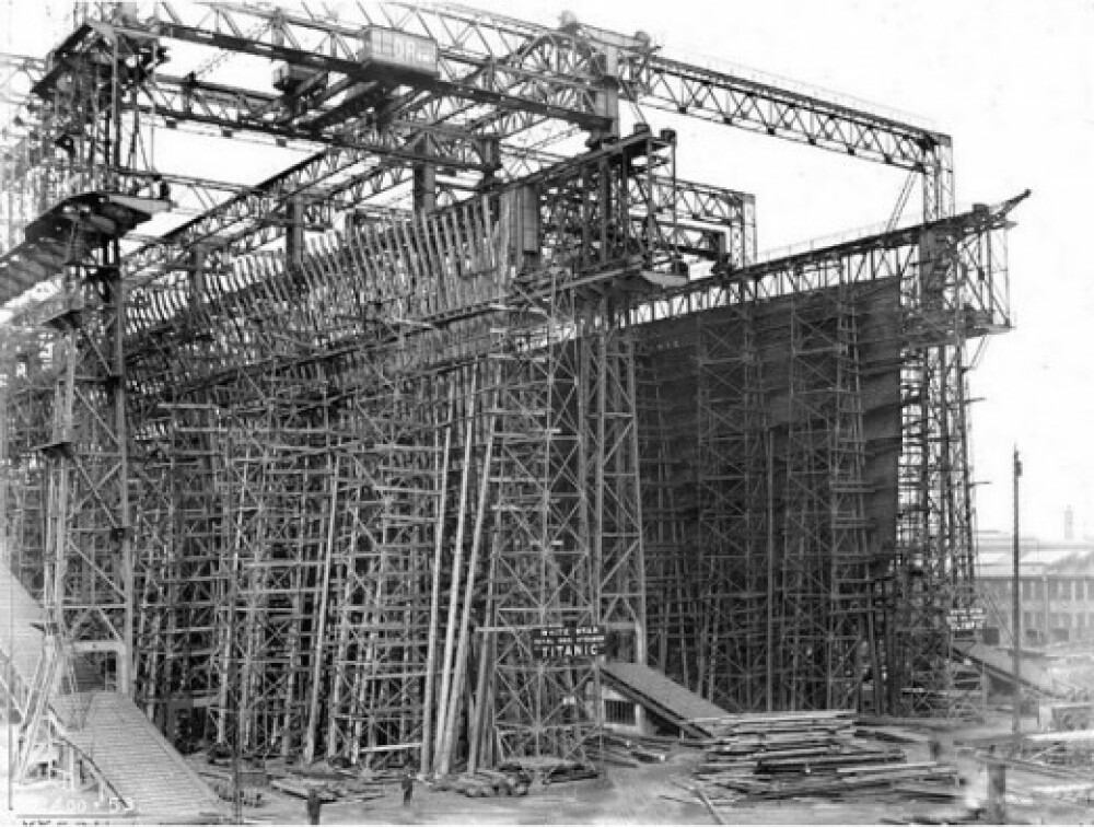Foto UIMITOARE. Mii de tone de otel si un proiect genial. Vezi pas cu pas constructia Titanicului - Imaginea 4