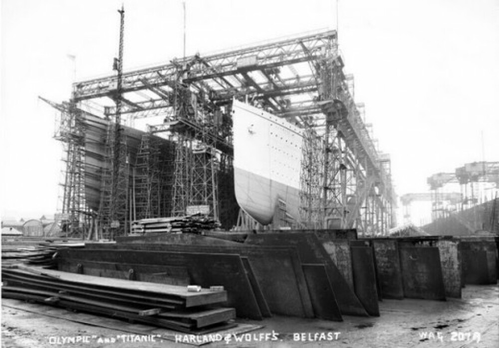 Foto UIMITOARE. Mii de tone de otel si un proiect genial. Vezi pas cu pas constructia Titanicului - Imaginea 5