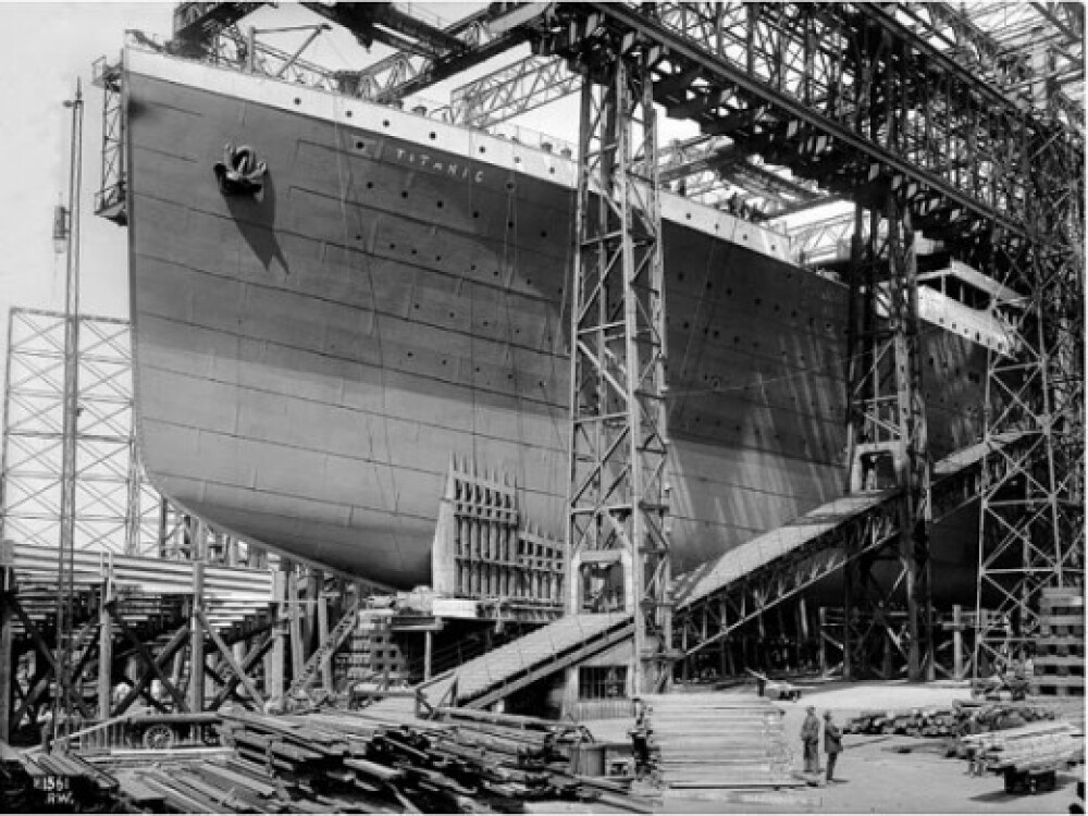 Foto UIMITOARE. Mii de tone de otel si un proiect genial. Vezi pas cu pas constructia Titanicului - Imaginea 6