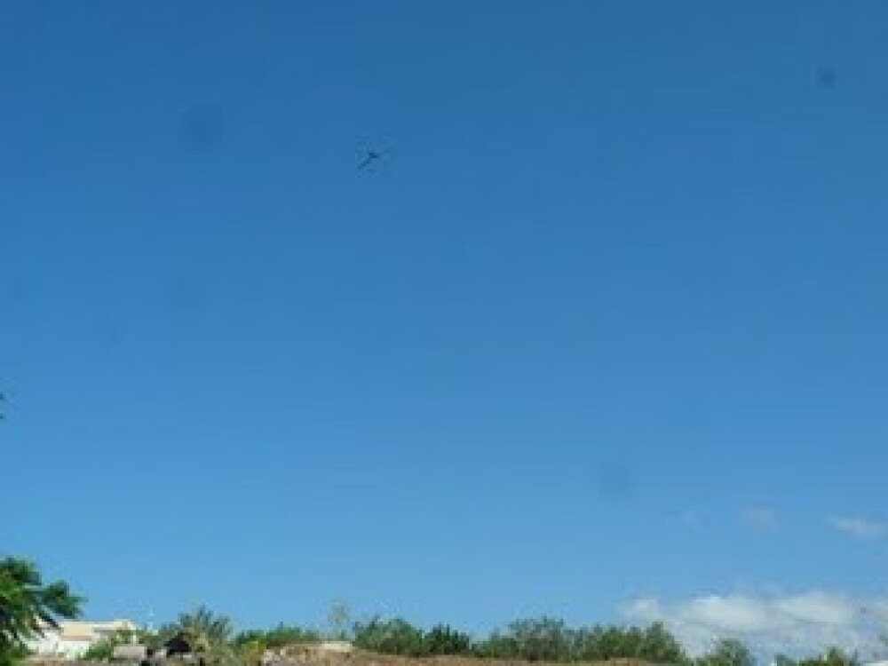Scorpion zburator neidentificat. Un OZN ciudat, fotografiat pe cerul Spaniei - Imaginea 2