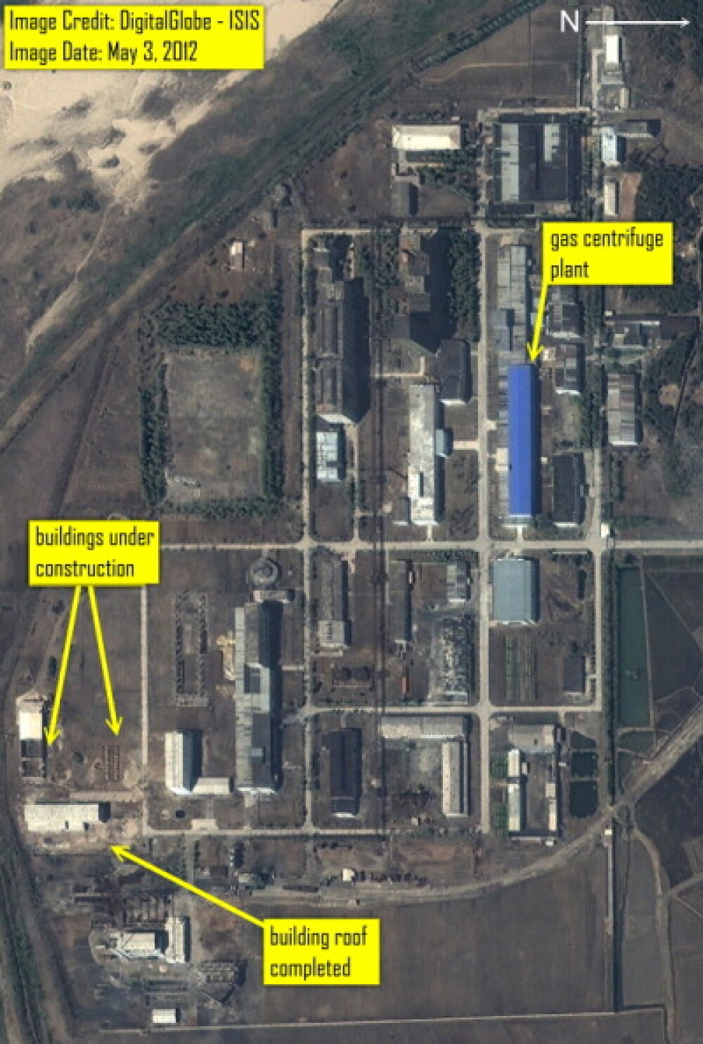 Imagini din satelit: Coreea de Nord si-ar fi dublat capacitatea de imbogatire a uraniului - Imaginea 2