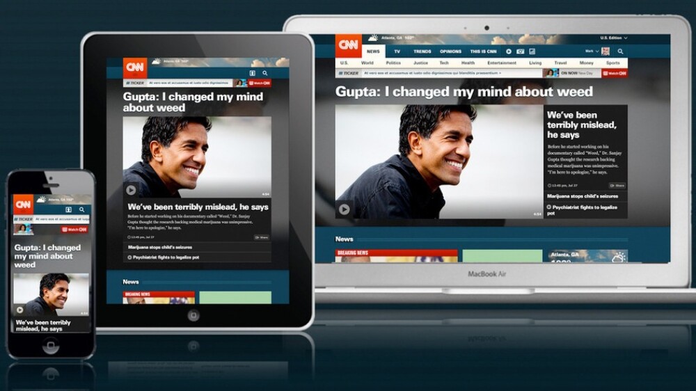 Cum arata site-ul de 15 milioane de dolari, dezvoltat de CNN pentru PC si platformele mobile - Imaginea 1