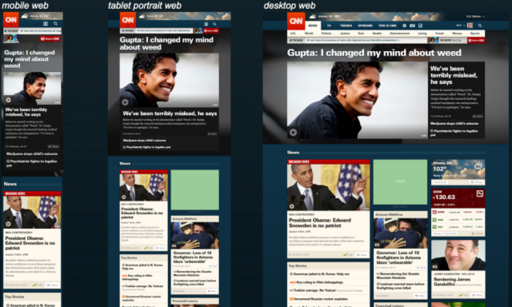 Cum arata site-ul de 15 milioane de dolari, dezvoltat de CNN pentru PC si platformele mobile - Imaginea 2