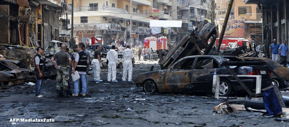 Cel mai sangeros atentat din ultimele 3 decenii comis in Beirut: 22 de morti, 325 de raniti. VIDEO - Imaginea 2