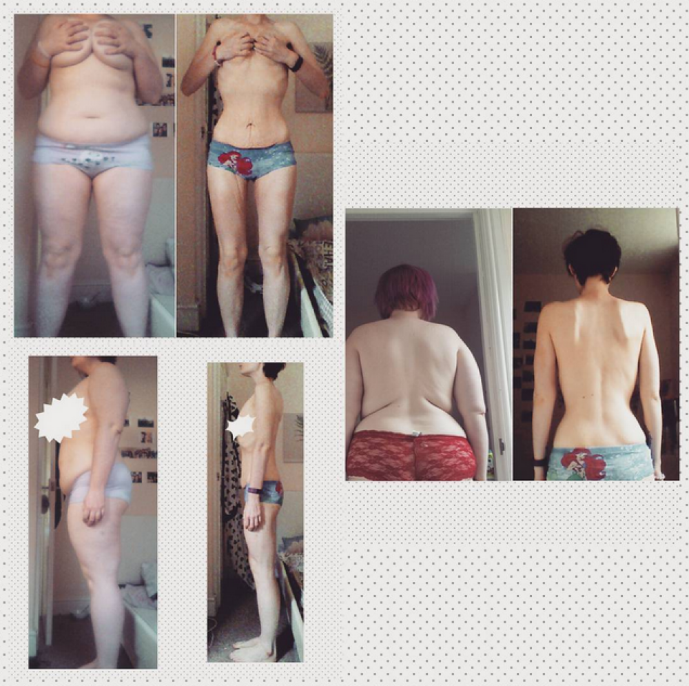 A slabit 63 de kilograme si a documentat transformarile corpului ei pe Instagram. Cum a ajuns sa arate acum aceasta fata - Imaginea 6