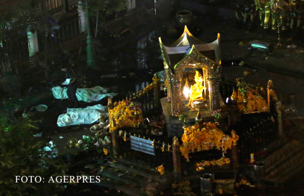 Atentat la Bangkok. 27 de oameni au murit si peste 80 au fost raniti dupa explozia unei bombe la un templu. VIDEO - Imaginea 7
