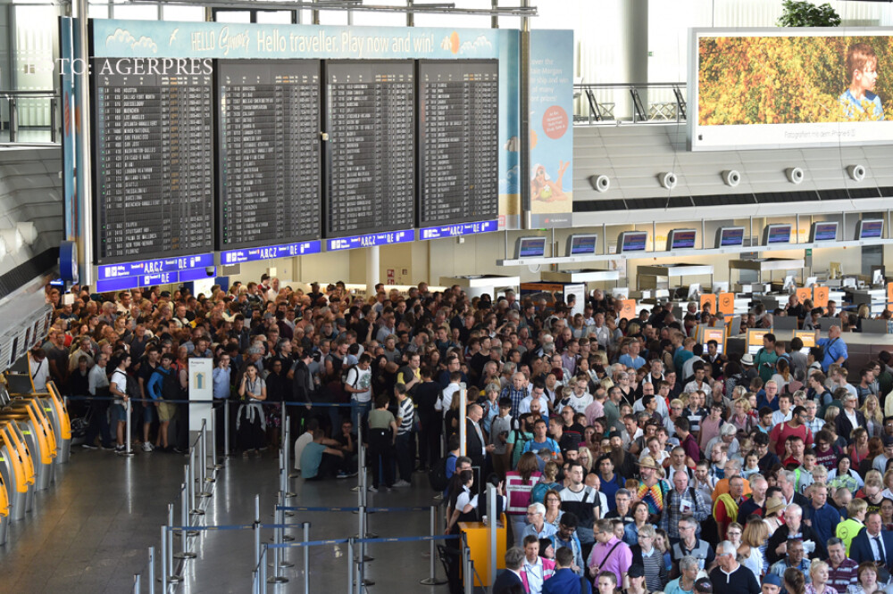 Alerta de securitate pe aeroportul din Frankfurt. Politia a evacuat complet un terminal. FOTO si VIDEO - Imaginea 4