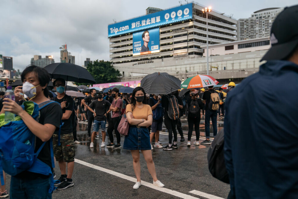 Protestatarii din Hong Kong, din nou în stradă în ciuda avertismentelor chineze - Imaginea 5
