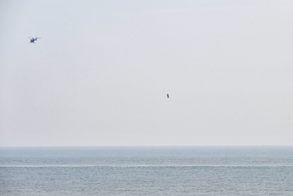 Performanță incredibilă: ”Omul zburător” a reușit să traverseze Canalul Mânecii - Imaginea 18