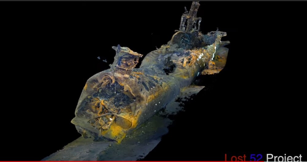 Submarin din al Doilea Război Mondial, dispărut în prima sa misiune, găsit după 80 de ani - Imaginea 3