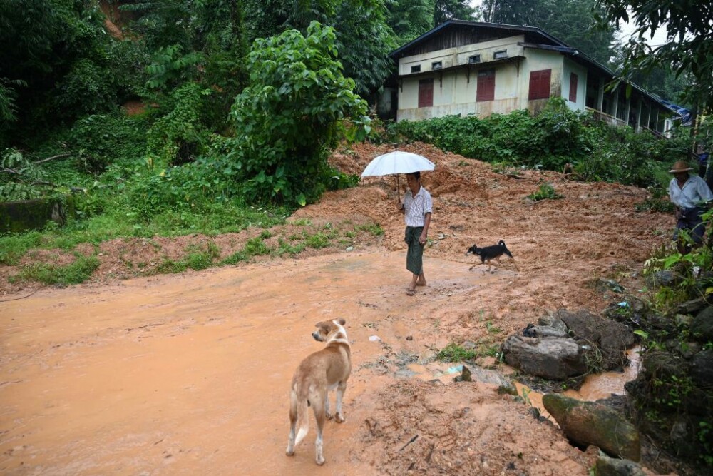 Alunecări de teren în Myanmar. Operațiune de amploare pentru căutarea victimelor - Imaginea 4