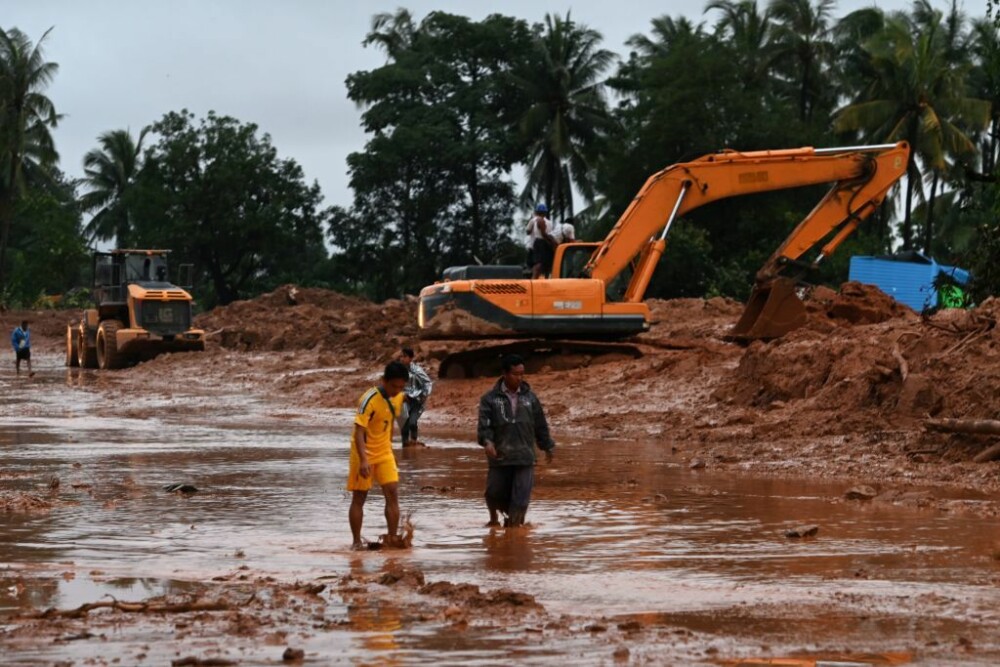 Alunecări de teren în Myanmar. Operațiune de amploare pentru căutarea victimelor - Imaginea 1