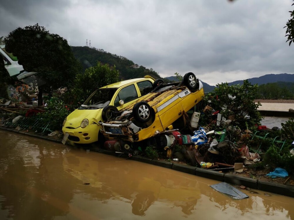 China, afectată în continuare de taifunul Lekima. Bilanțul victimelor - Imaginea 2