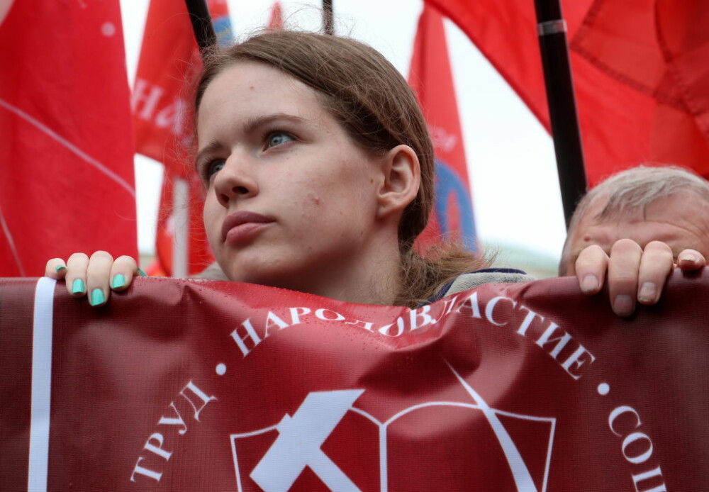Proteste la Moscova. Comuniștii și liberalii cer ”alegeri cinstite”. FOTO - Imaginea 8