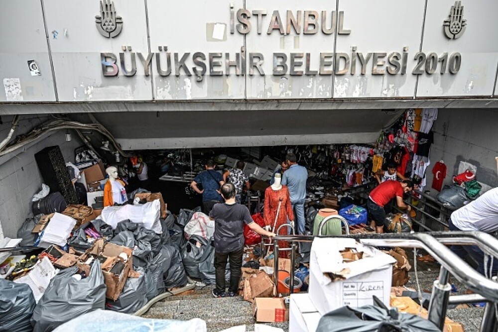 Scene apocaliptice în Istanbul. Inundații masive au paralizat orașul - Imaginea 17