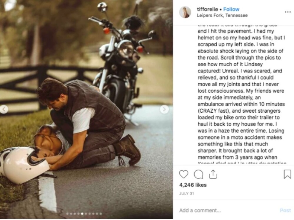 Bloggeriță acuzată că și-a înscenat un accident ca să facă reclamă pe Instagram - Imaginea 2