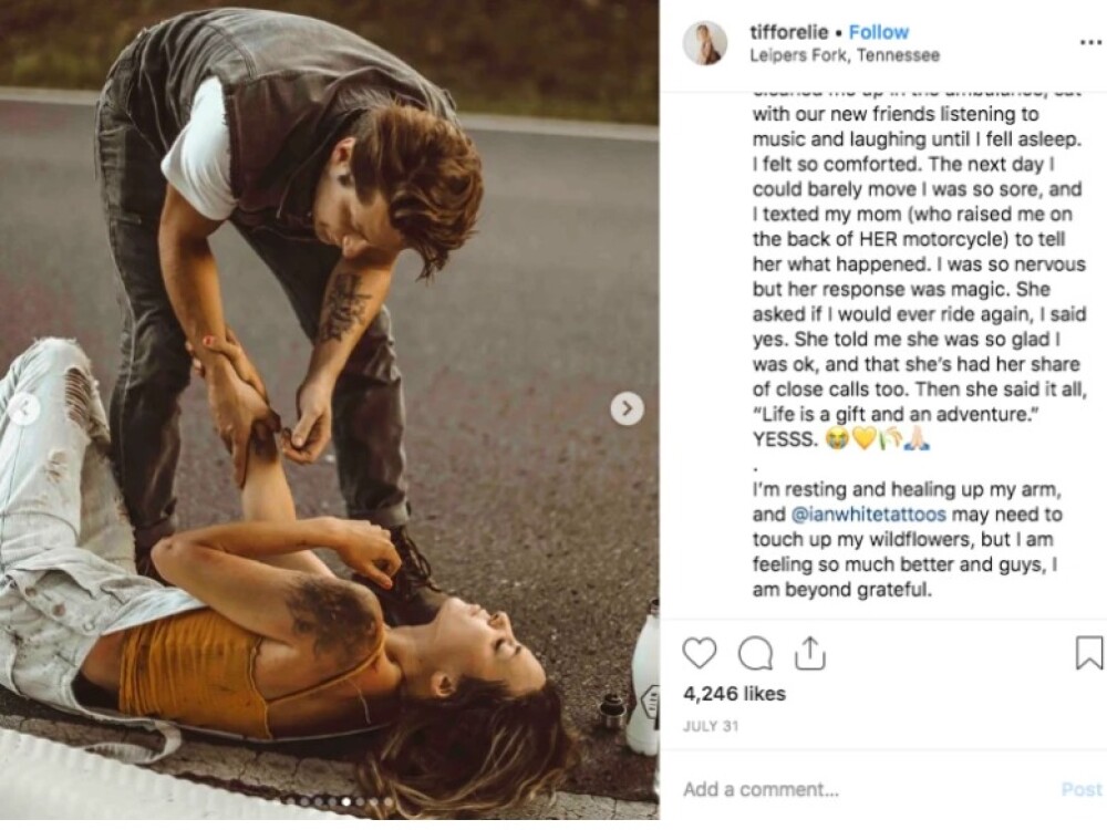 Bloggeriță acuzată că și-a înscenat un accident ca să facă reclamă pe Instagram - Imaginea 4