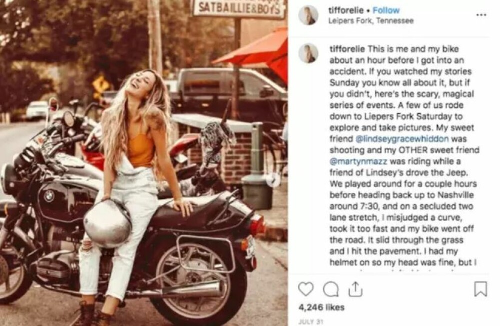 Bloggeriță acuzată că și-a înscenat un accident ca să facă reclamă pe Instagram - Imaginea 5