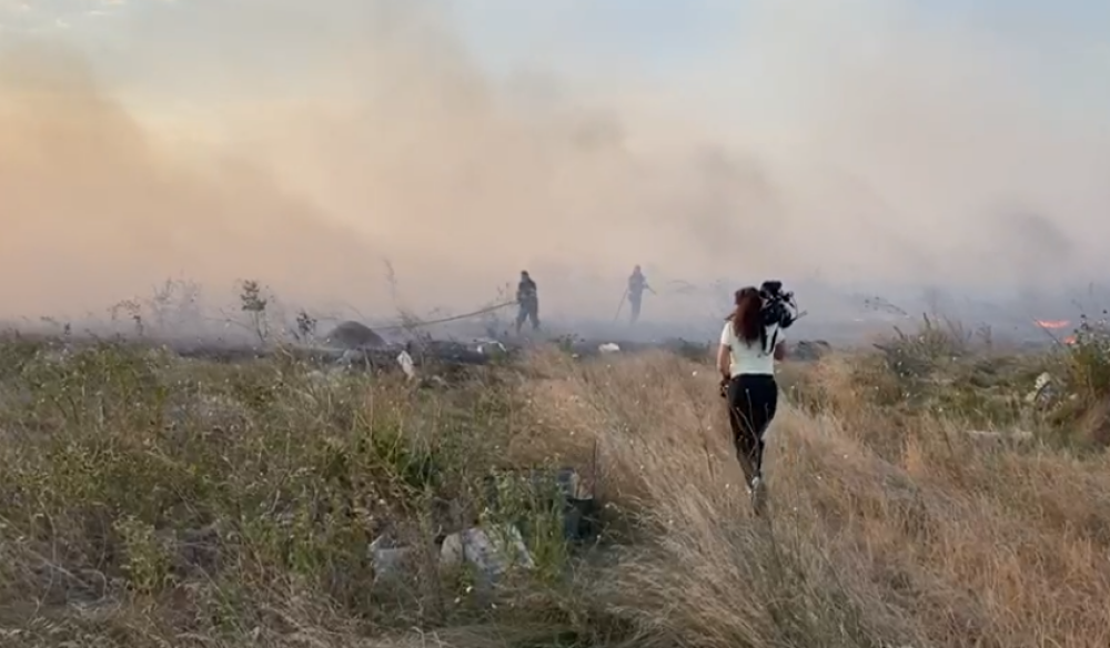 Dezastrul provocat de incendiul din zona Ghencea. Imagini cu drona - Imaginea 2
