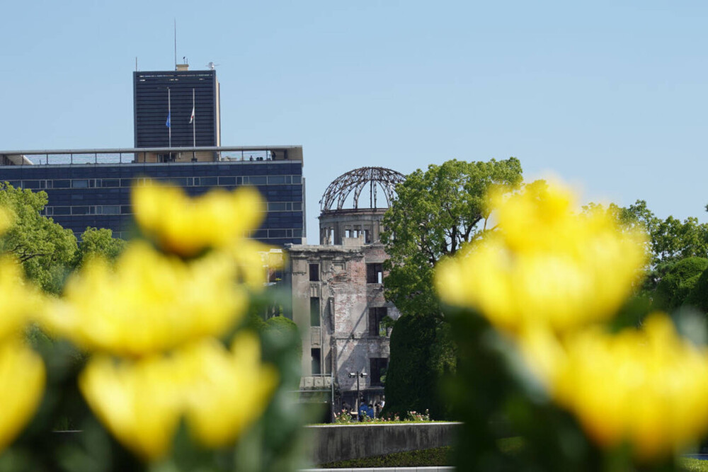 Japonia comemorează 76 de ani de la bombardamentul atomic de la Hiroshima. Publicul larg a fost exclus de la ceremonie - Imaginea 1