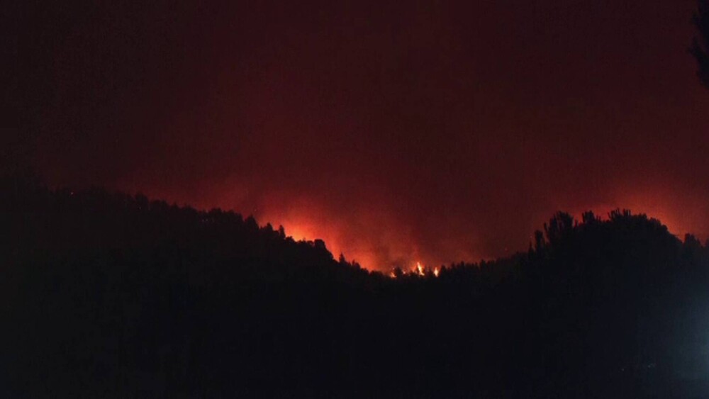 Insula Evia din Grecia, cuprinsă de flăcări uriașe. Sunt cel puțin 55 de focare active. FOTO & VIDEO - Imaginea 5