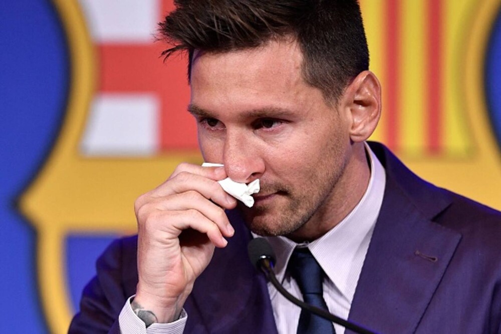 Messi, în lacrimi la conferinţa de presă de despărţire de FC Barcelona: Toată viaţa mea a fost aici - Imaginea 2