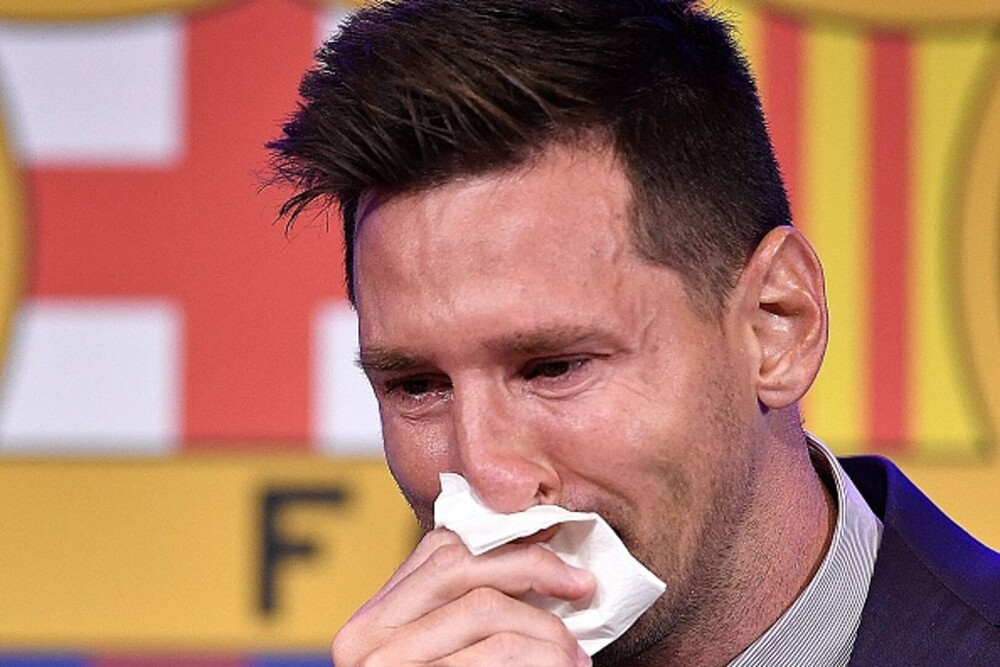Messi, în lacrimi la conferinţa de presă de despărţire de FC Barcelona: Toată viaţa mea a fost aici - Imaginea 3