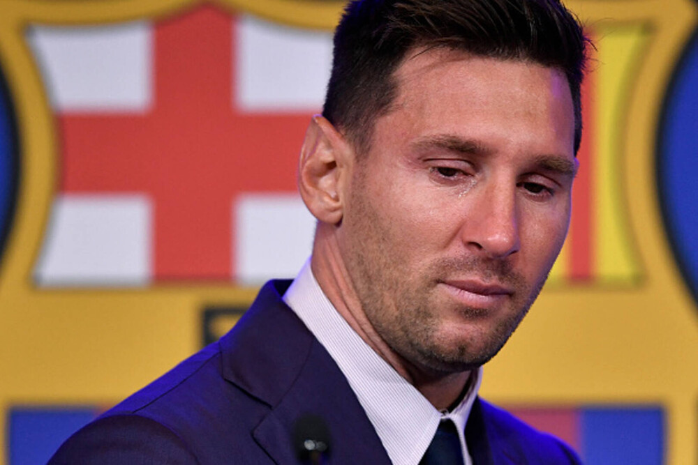 Messi, în lacrimi la conferinţa de presă de despărţire de FC Barcelona: Toată viaţa mea a fost aici - Imaginea 8