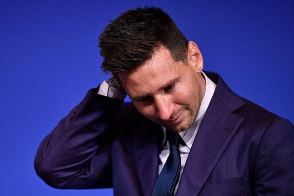 Messi, în lacrimi la conferinţa de presă de despărţire de FC Barcelona: Toată viaţa mea a fost aici - Imaginea 5