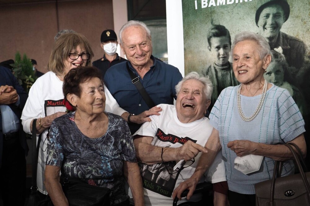 Întâlnire emoționantă între un veteran de război și trei frați din Italia pe care i-a salvat acum 77 de ani - Imaginea 4