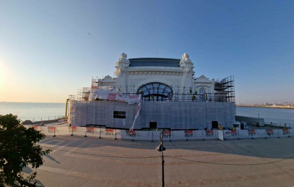 Clădirea-simbol de la malul mării, Cazinoul din Constanţa, are o nouă înfăţişare | GALERIE FOTO - Imaginea 5