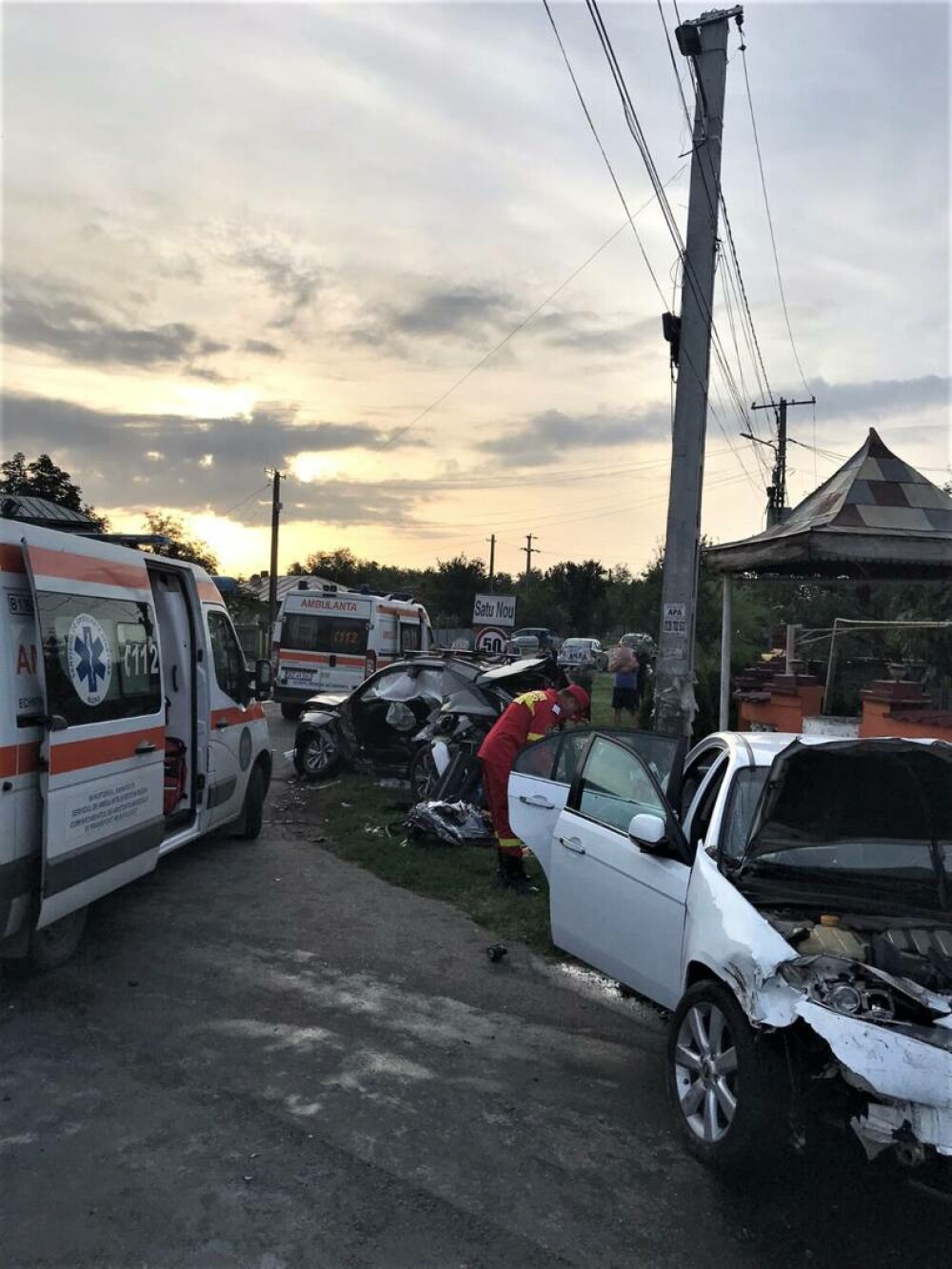 Accident grav în Buzău, cu un mort și șase răniți. Momentul tragediei a fost filmat | VIDEO - Imaginea 4