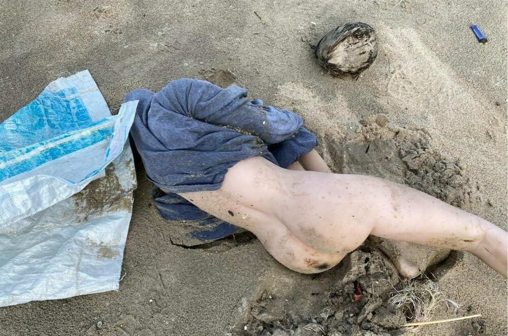 Mai mulți turiști credeau că au găsit pe plajă cadavrul unei femei și au alertat poliția. Ce era, de fapt, pe nisip - Imaginea 8