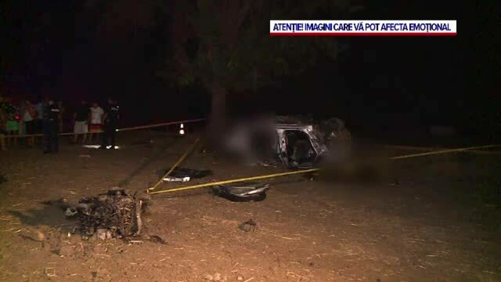 A murit și al doilea şofer implicat în accidentul de la Frumuşani, care conducea mașina cu volan pe dreapta - Imaginea 2