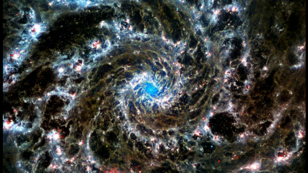 O nouă imagine inedită din cosmos, surprinsă de telescopul James Webb | GALERIE FOTO - Imaginea 1
