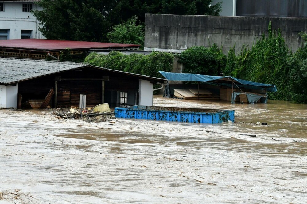 Slovenia, lovită de inundaţii de proporţii „biblice”. Apa a atins 2 metri în unele locuri. VIDEO - Imaginea 8